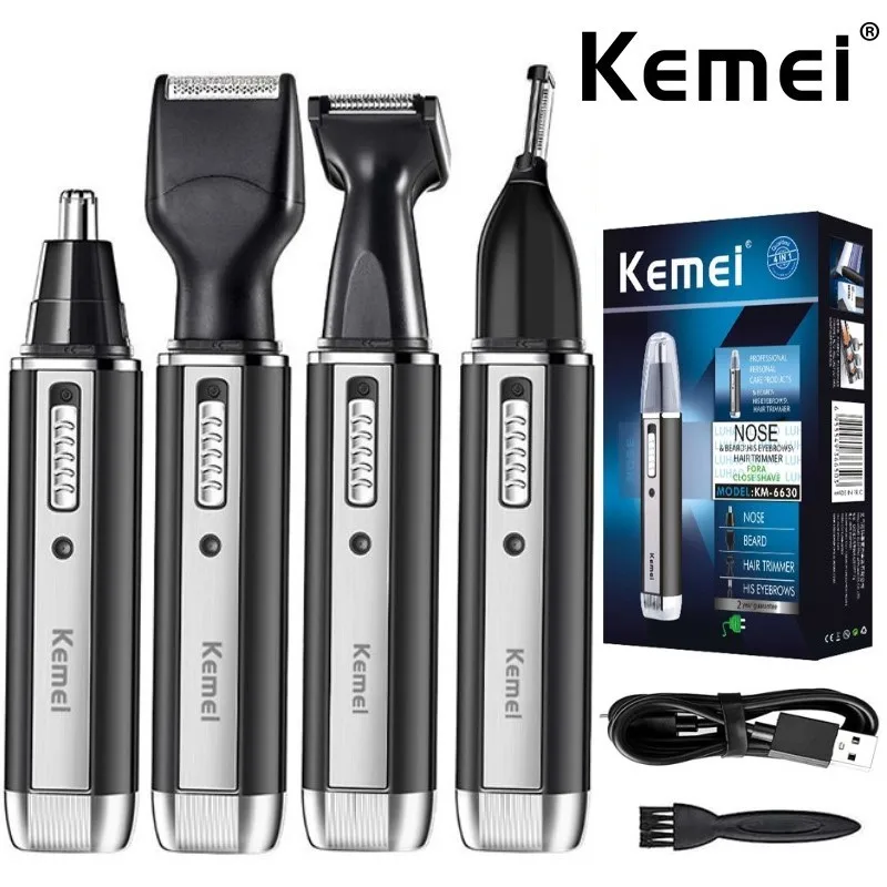 Grooming Men'S Eyebrows - Kemei 4 in 1 trimmer for