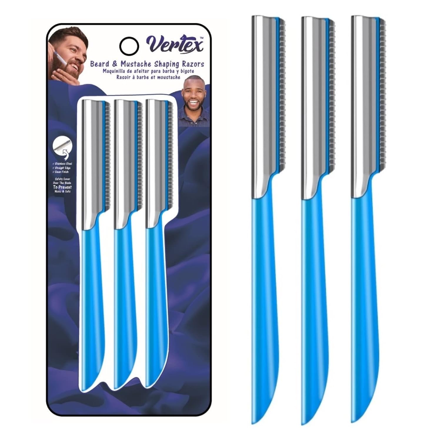 Men'S Grooming Eyebrow Shape - Beard Shaping Razor Tool for Men,
