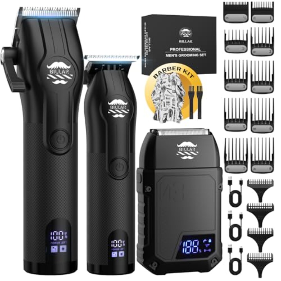 Men'S Grooming Shaver - ® Cordless Barber Kit, Professional Hair