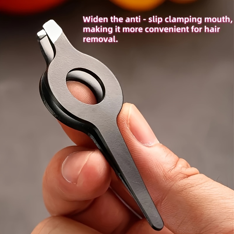 Men'S Grooming Eyebrow Shape - 1pc Professional Slant Tip Tweezers, Precision