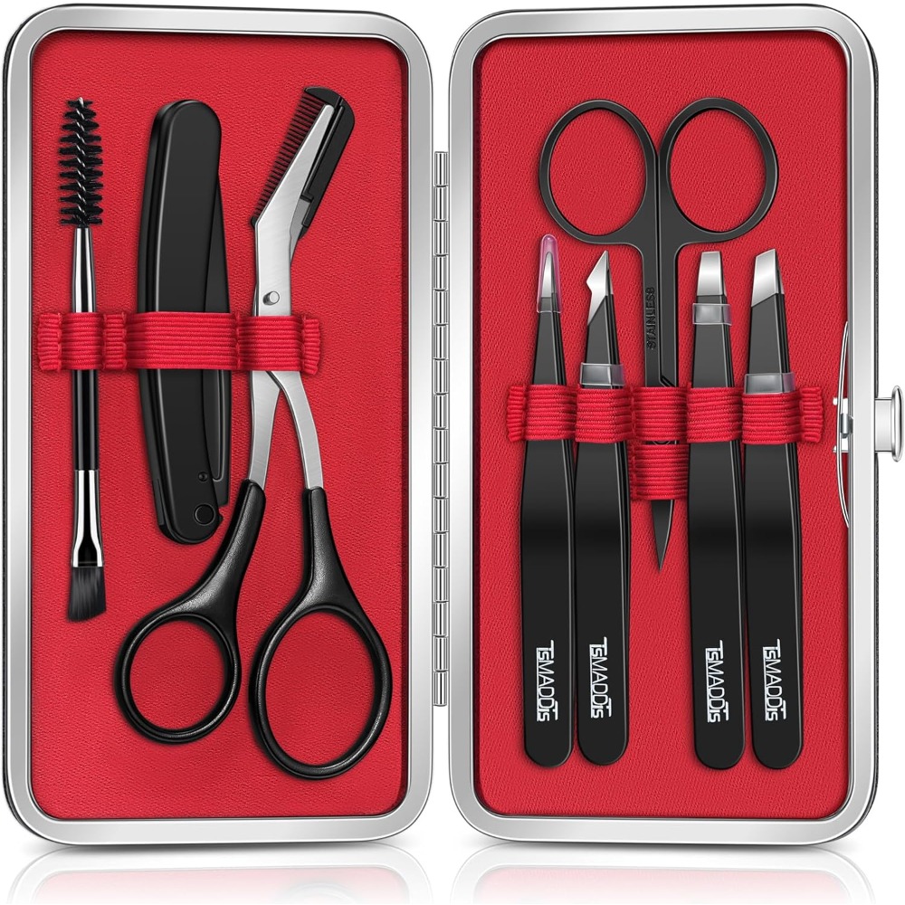 Men'S Grooming Eyebrow Shape - Eyebrow Kit, 8 in 1 Eyebrow