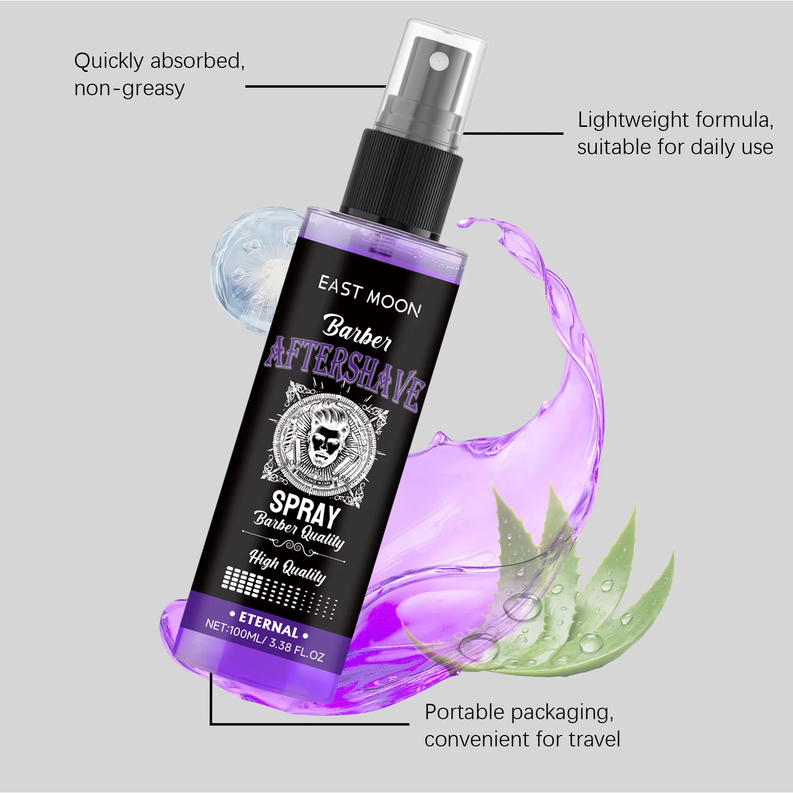 Men'S Grooming Aftershave - East Moon Sandalwood Aftershave Nourish Oil
