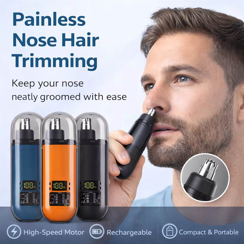 Men'S Grooming Room - USB Rechargeable Nose and Ear Hair
