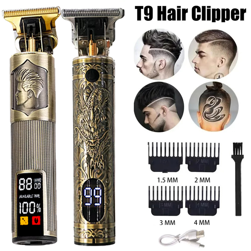Men'S Grooming Shaver - Portable Hairdressing Clipper USB Fast Charging