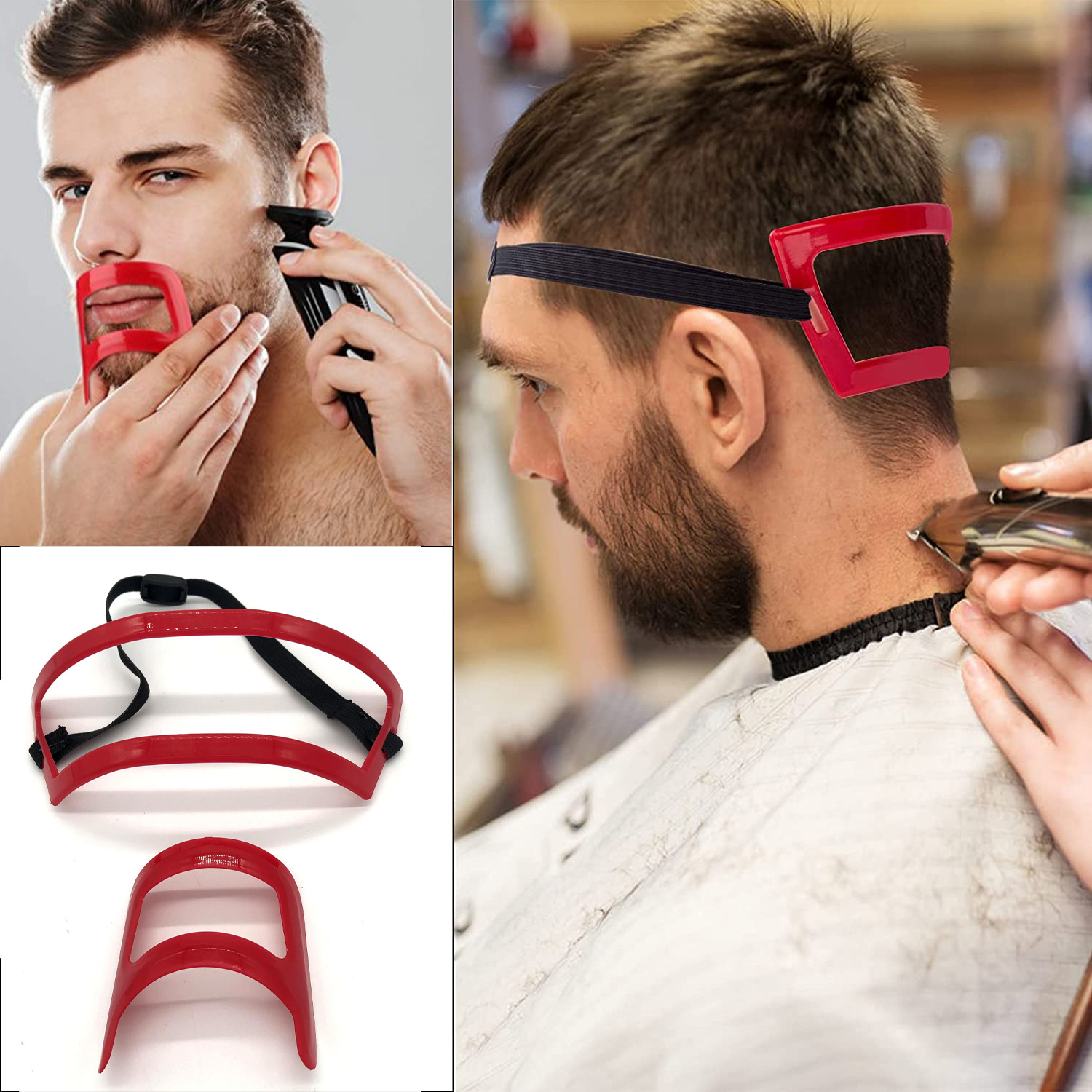 2/4Pcs Men's Beard Combs Hair  – Men'S Beard Grooming recenzja i cena