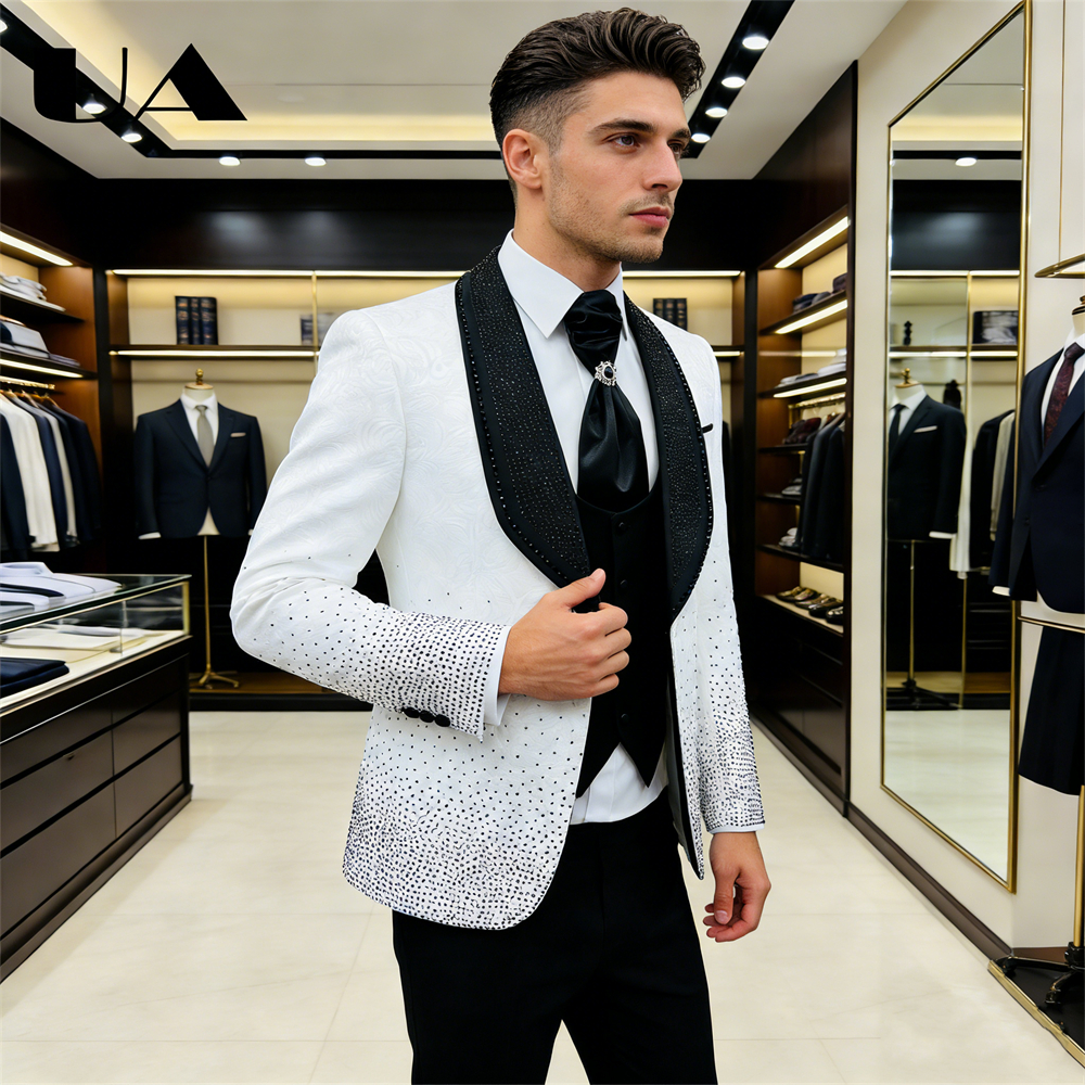 Mens Three Piece Formal Suit ( – Men'S Grooming Pictures recenzja i cena