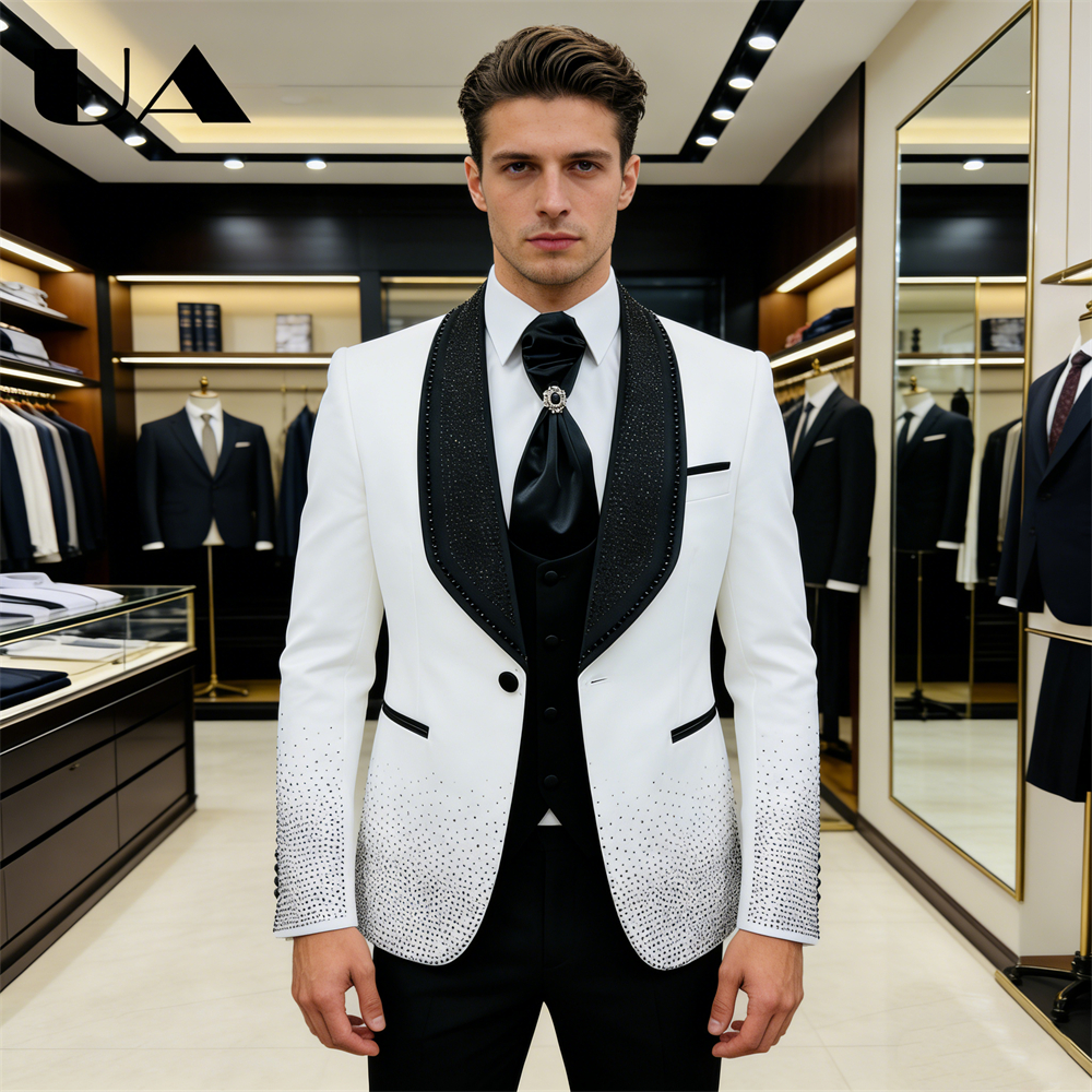 Mens Three Piece Formal Suit ( – Men'S Grooming Pictures recenzja i cena