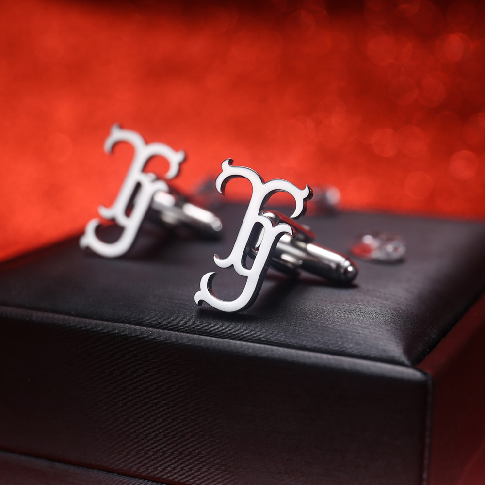 Tangula Custom Initials Cuffli – Men'S Grooming For Wedding recenzja i cena