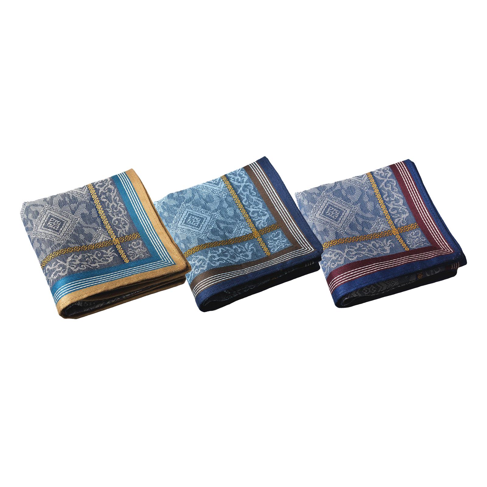 3Pcs Pocket Square Hankies Jac – Men'S Grooming For Wedding recenzja i cena