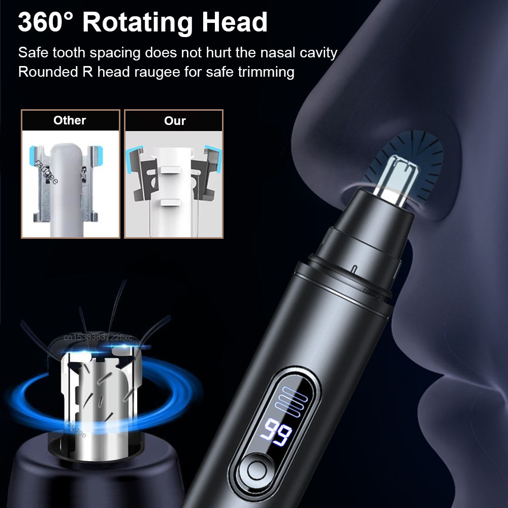 Nose Hair Trimmer for Men Elec – Men'S Grooming Room recenzja i cena
