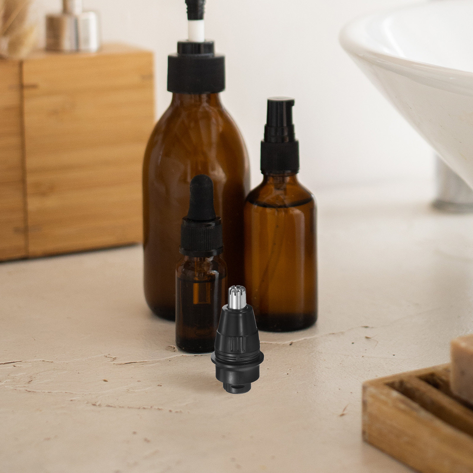 Nose Hair Trimmer Head Electri – Men'S Grooming Facial recenzja i cena