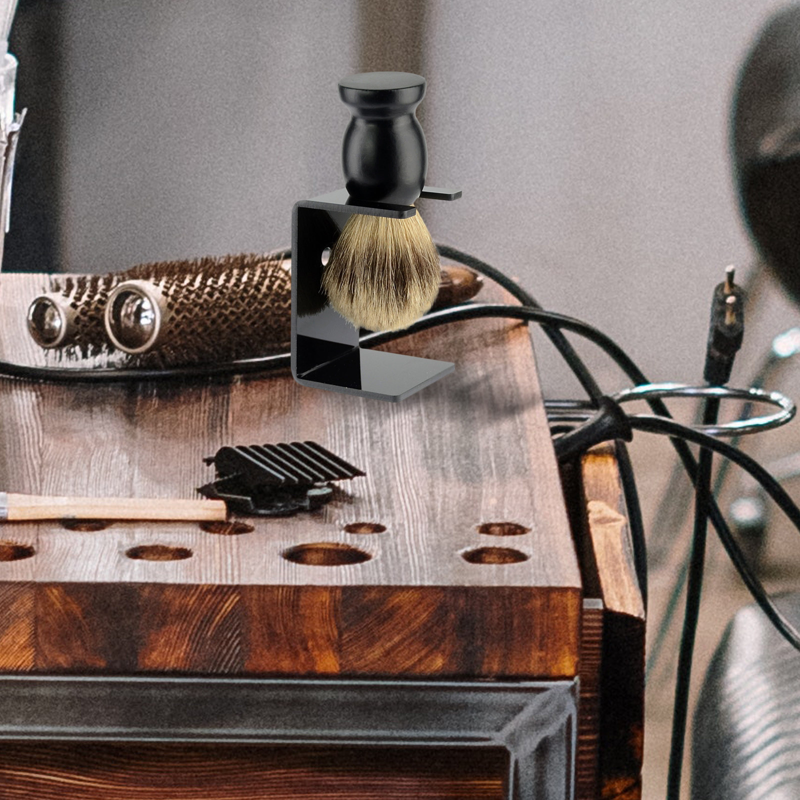 Razor Holder Stand Shaving Bru – Men'S Grooming Organizer recenzja i cena
