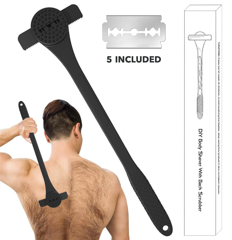 Flexible Long Handle Back Shav – Men'S Grooming Shaver recenzja i cena