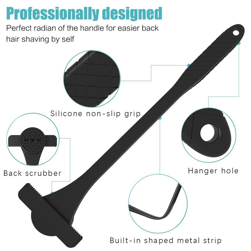 Flexible Long Handle Back Shav – Men'S Grooming Shaver recenzja i cena