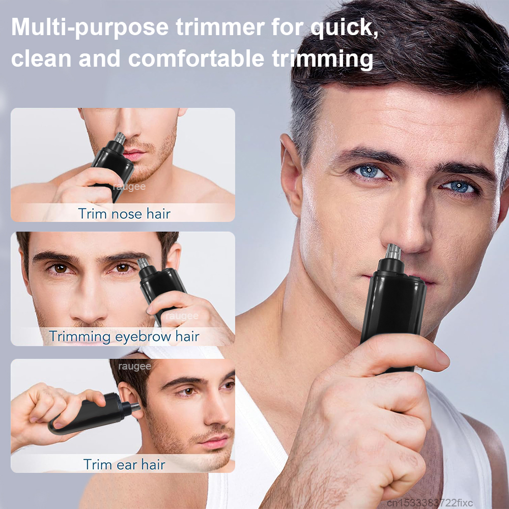 Nose and Ear Hair Trimmer USB  – Men'S Grooming Room recenzja i cena