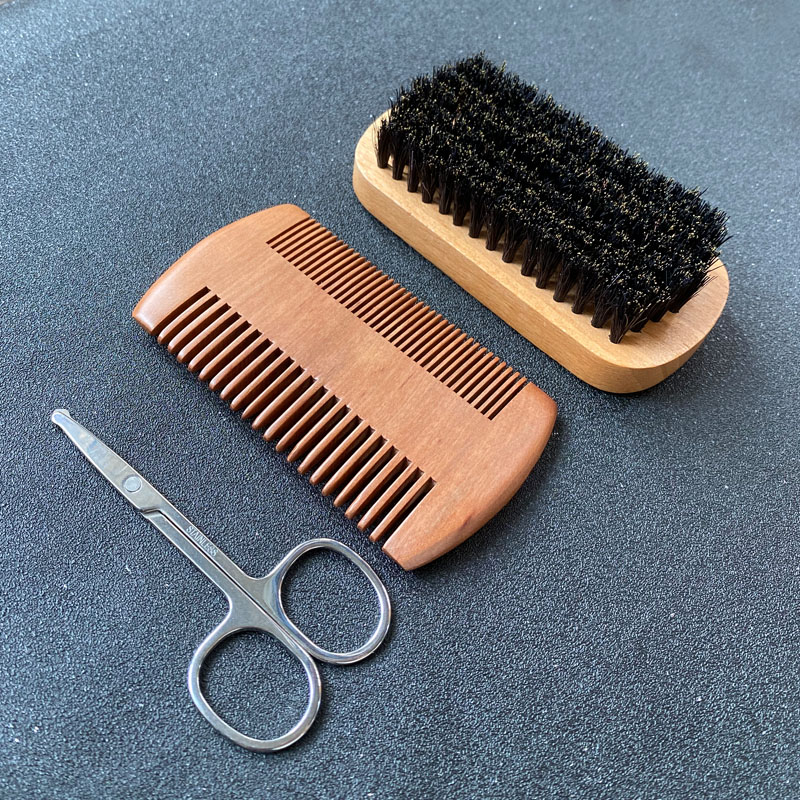 Men's beard grooming set, bear – Men'S Grooming Organizer recenzja i cena