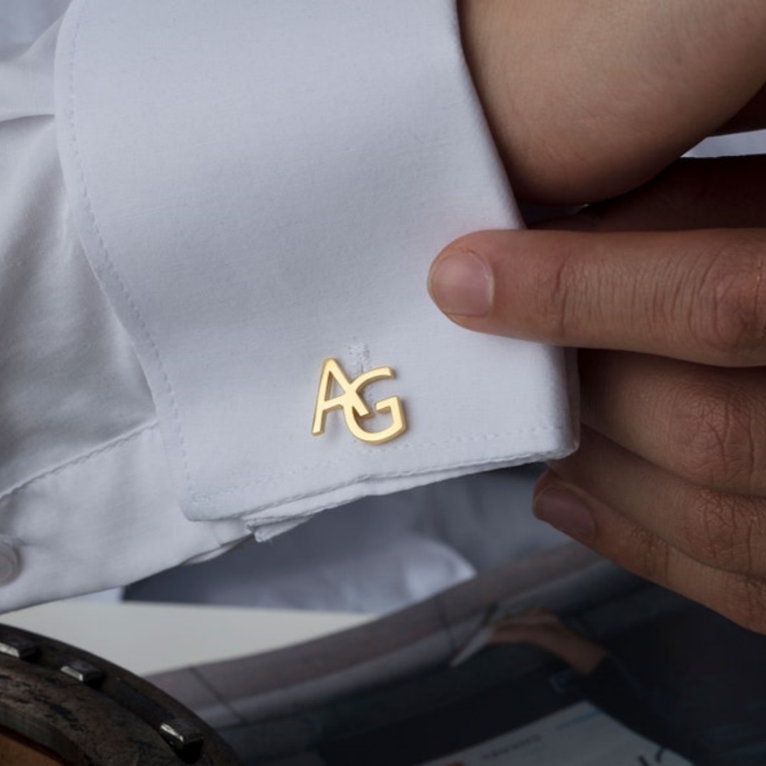 Custom Name Cufflinks for Men  – Men'S Grooming For Wedding recenzja i cena