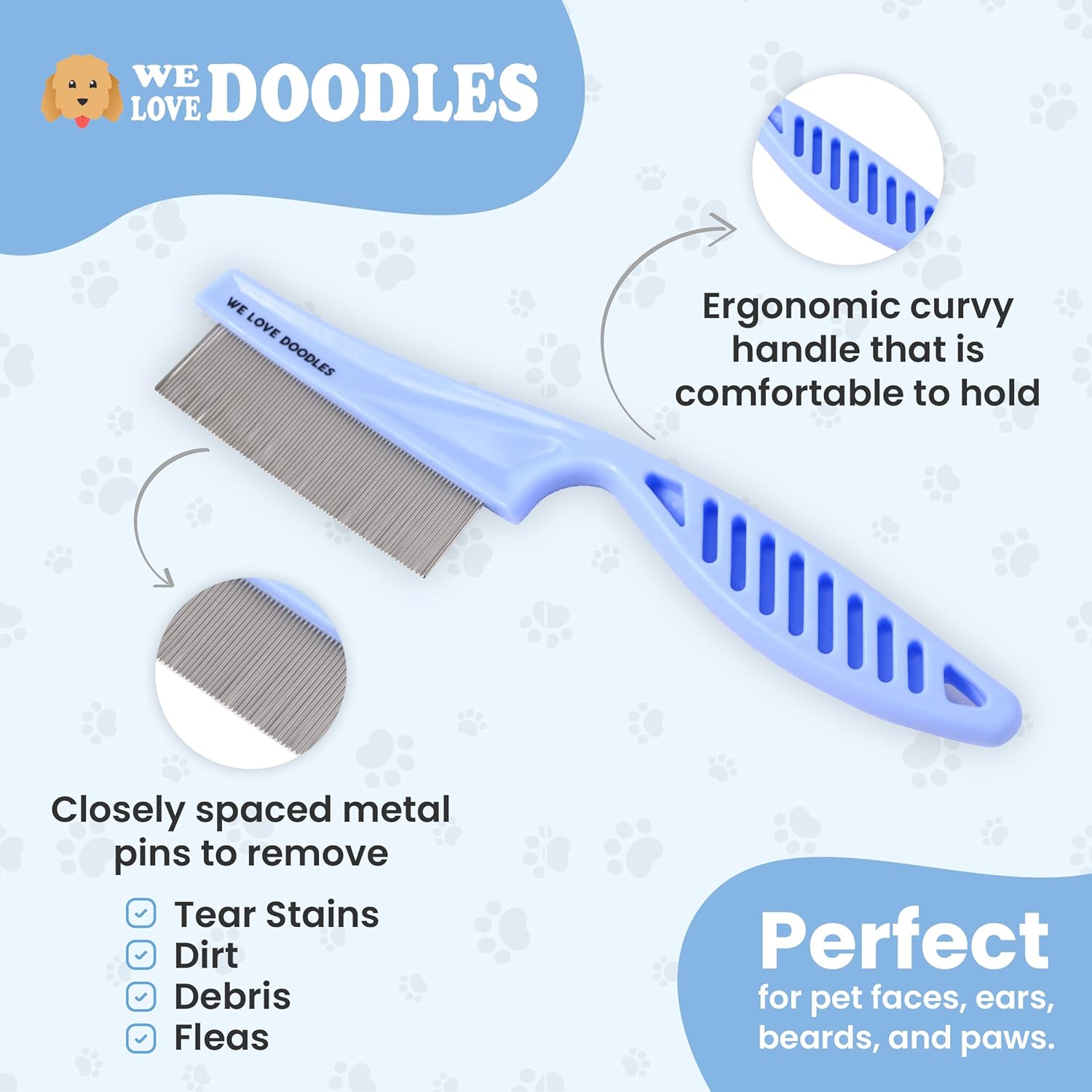 Dog Face Comb: Fine Tooth Tear – Comb Fine Tooth recenzja i cena