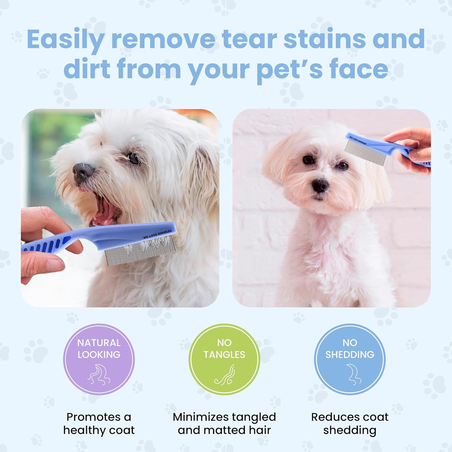 Dog Face Comb: Fine Tooth Tear – Comb Fine Tooth recenzja i cena