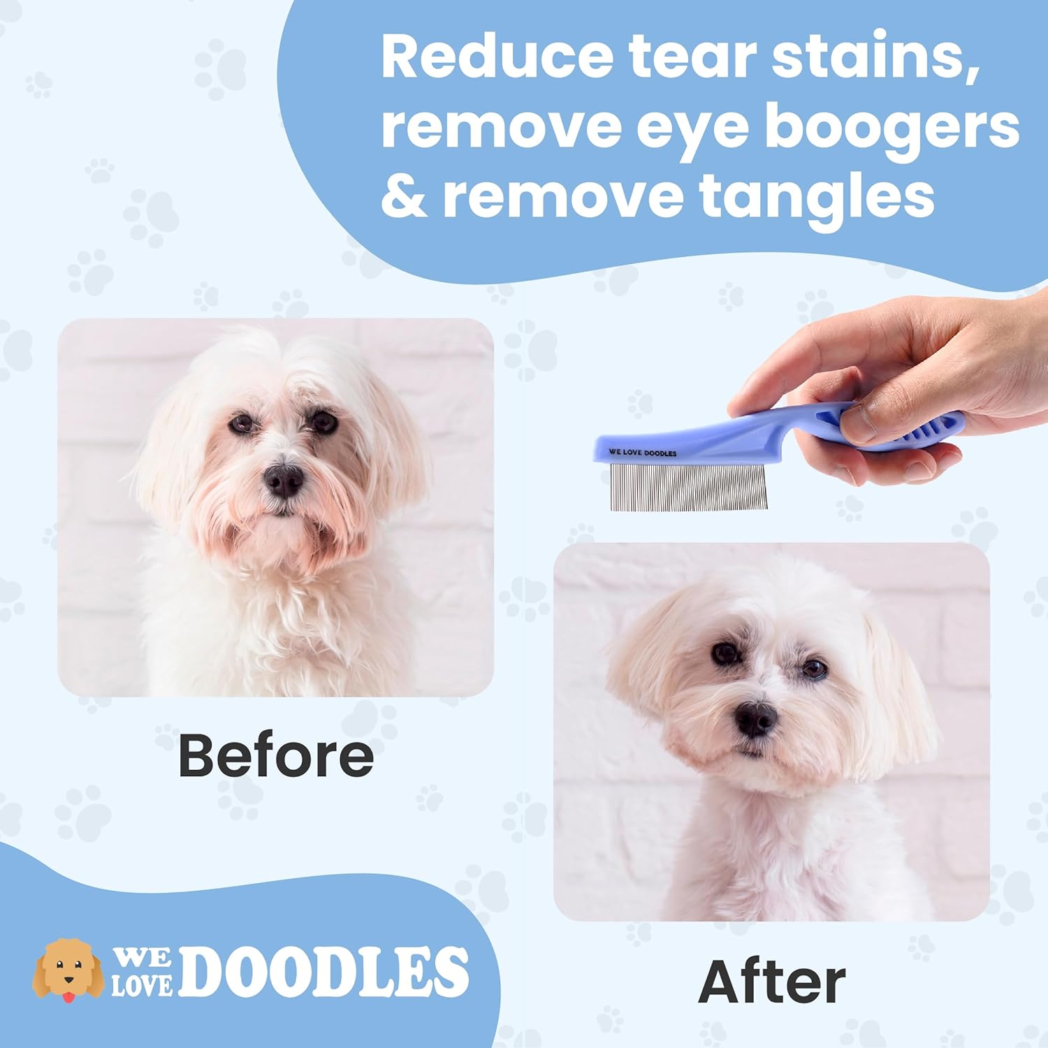 Dog Face Comb: Fine Tooth Tear – Comb Fine Tooth recenzja i cena