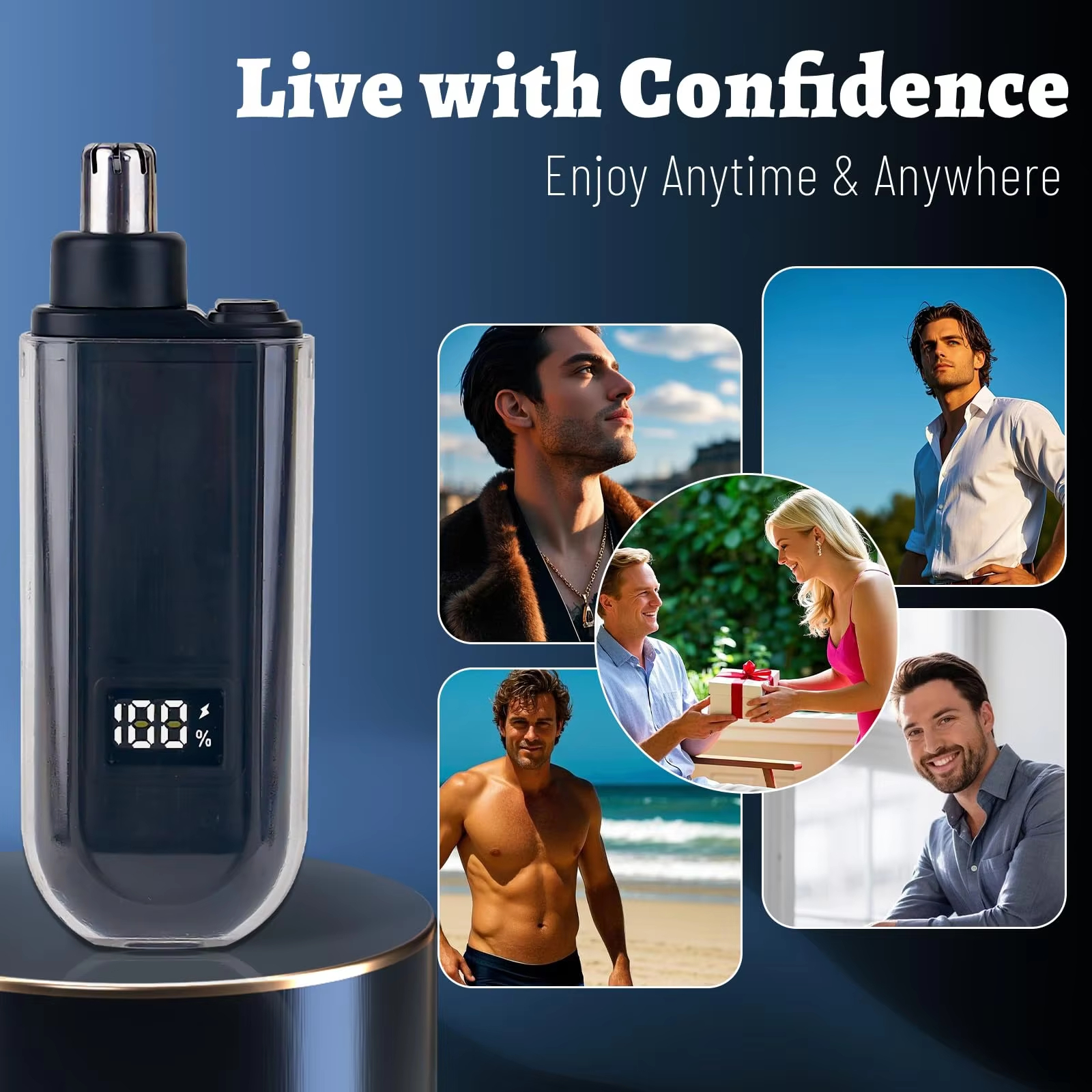 Suitable for men, USB charging – Men'S Grooming Room recenzja i cena
