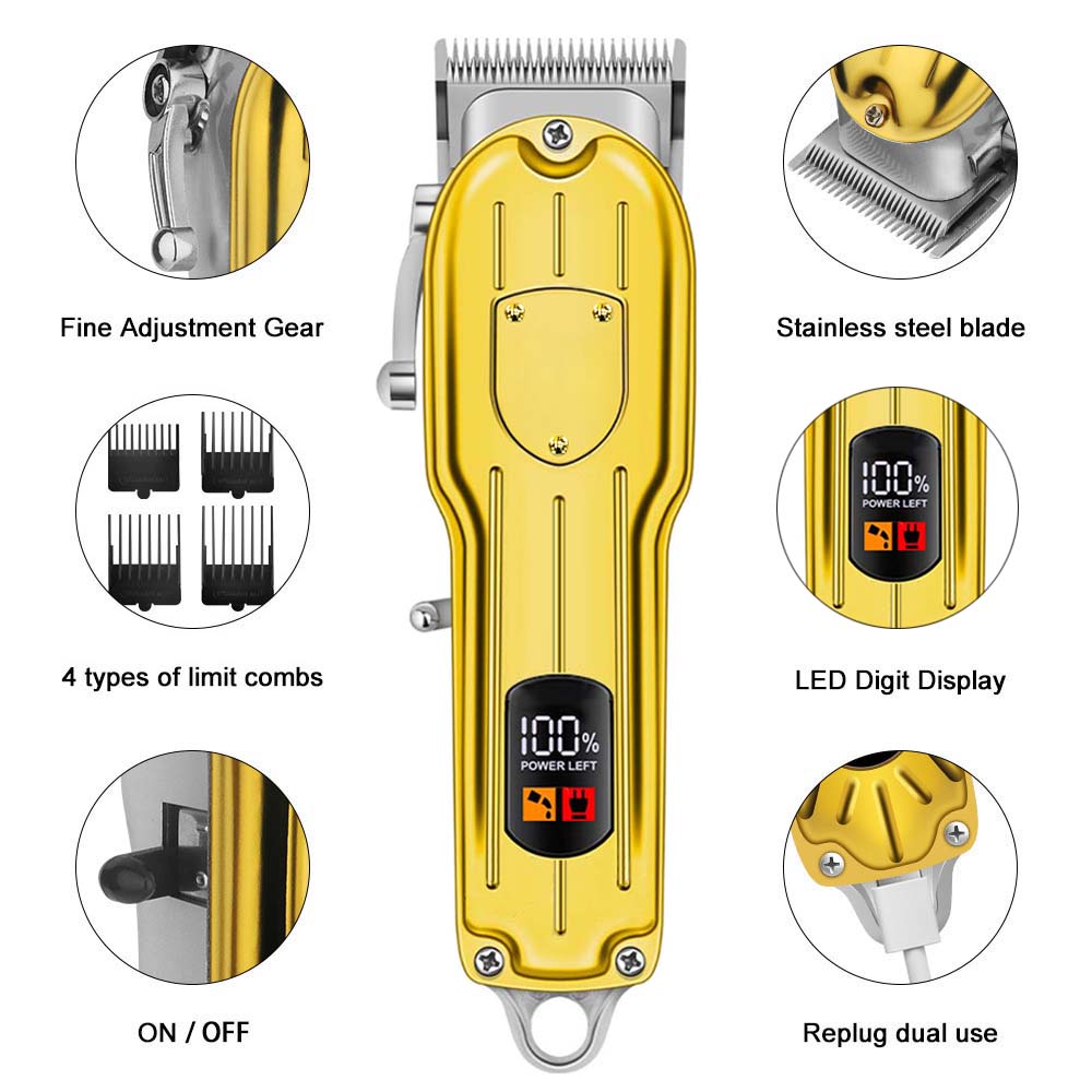 Professional Hair Clippers/Hai – Men'S Grooming Shaver recenzja i cena