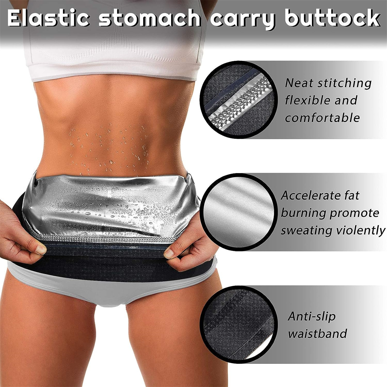 1pcs Women Waist Trimmer Sauna – Men'S Beard Grooming recenzja i cena
