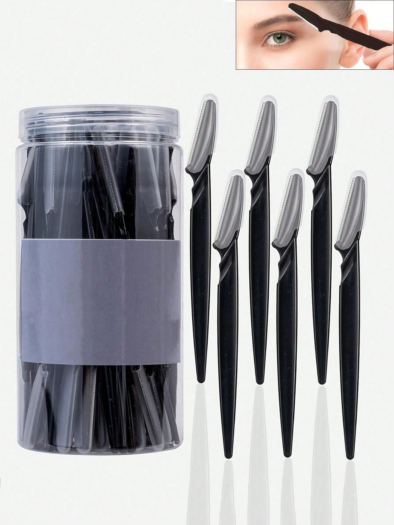 30pcs Light Pink Eyebrow Razor – Men'S Grooming Eyebrow Shape recenzja i cena
