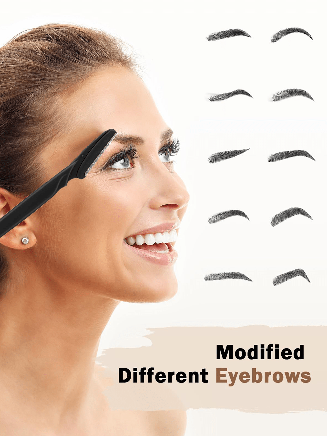 30pcs Light Pink Eyebrow Razor – Men'S Grooming Eyebrow Shape recenzja i cena