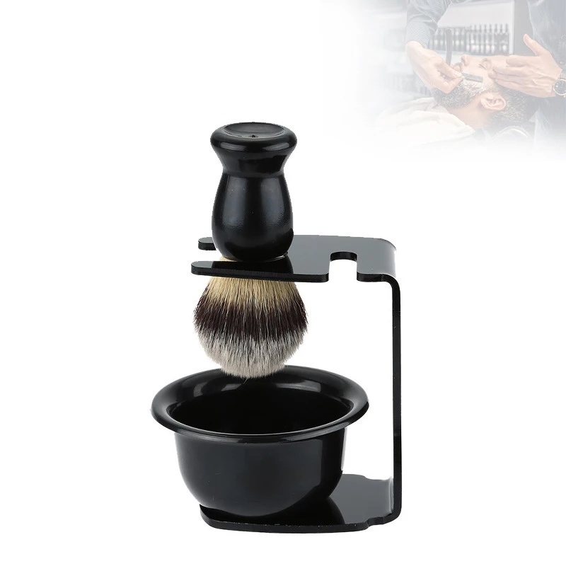 Shaving Brush and Bowl with Ac – Men'S Grooming Pictures recenzja i cena