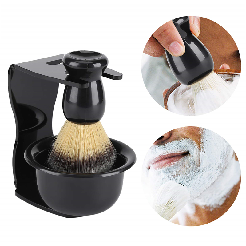 Shaving Brush and Bowl with Ac – Men'S Grooming Pictures recenzja i cena
