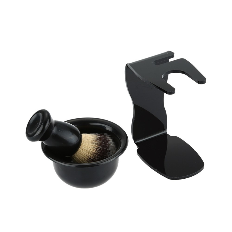 Shaving Brush and Bowl with Ac – Men'S Grooming Pictures recenzja i cena