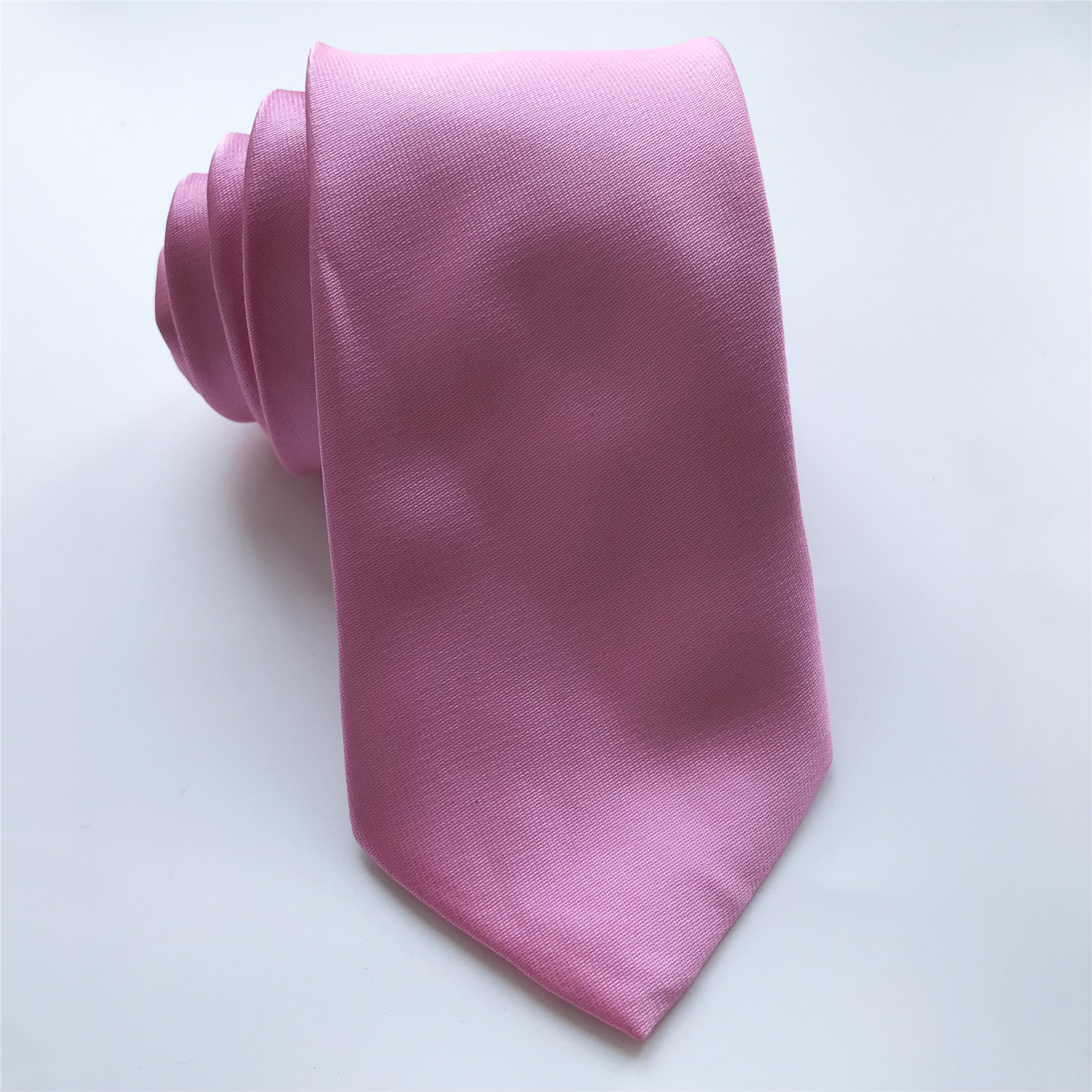 Men's Ties Solid Pink Neck Tie – Men'S Grooming Pictures recenzja i cena