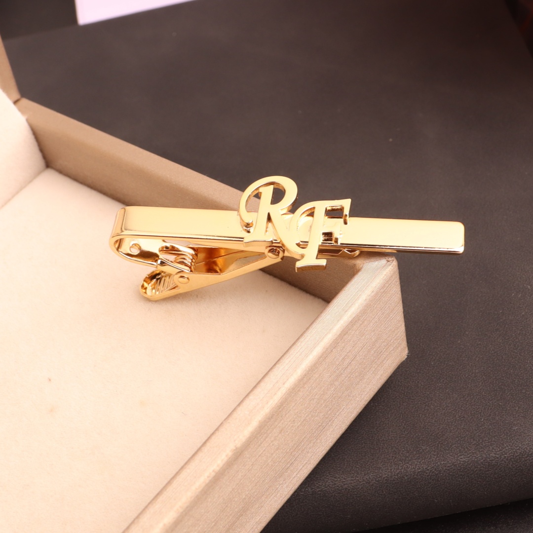 Custom Initial Tie Clip for Gr – Men'S Grooming For Wedding recenzja i cena