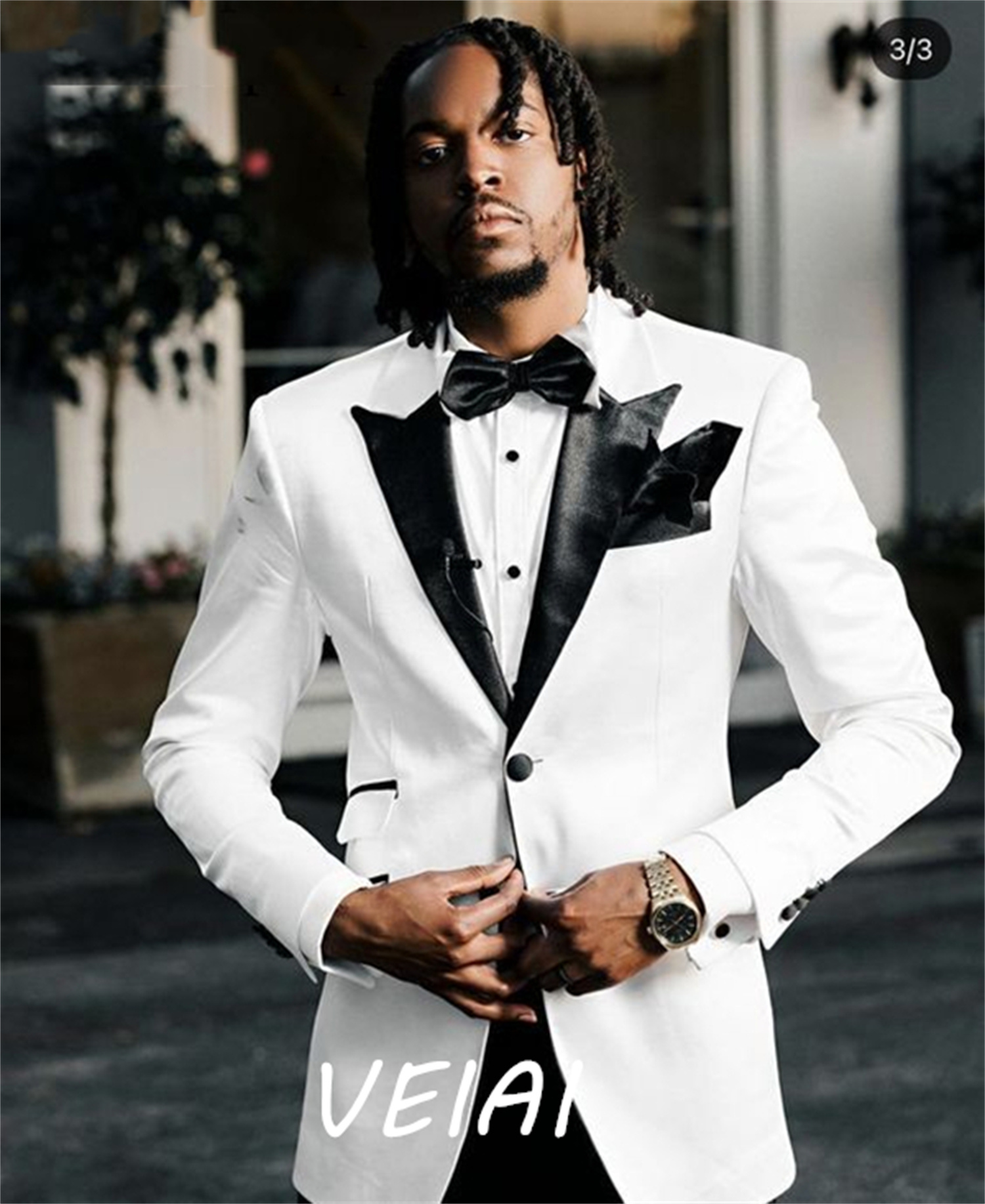 CustomizedBlack and White Wedd – Jack Men'S Grooming recenzja i cena