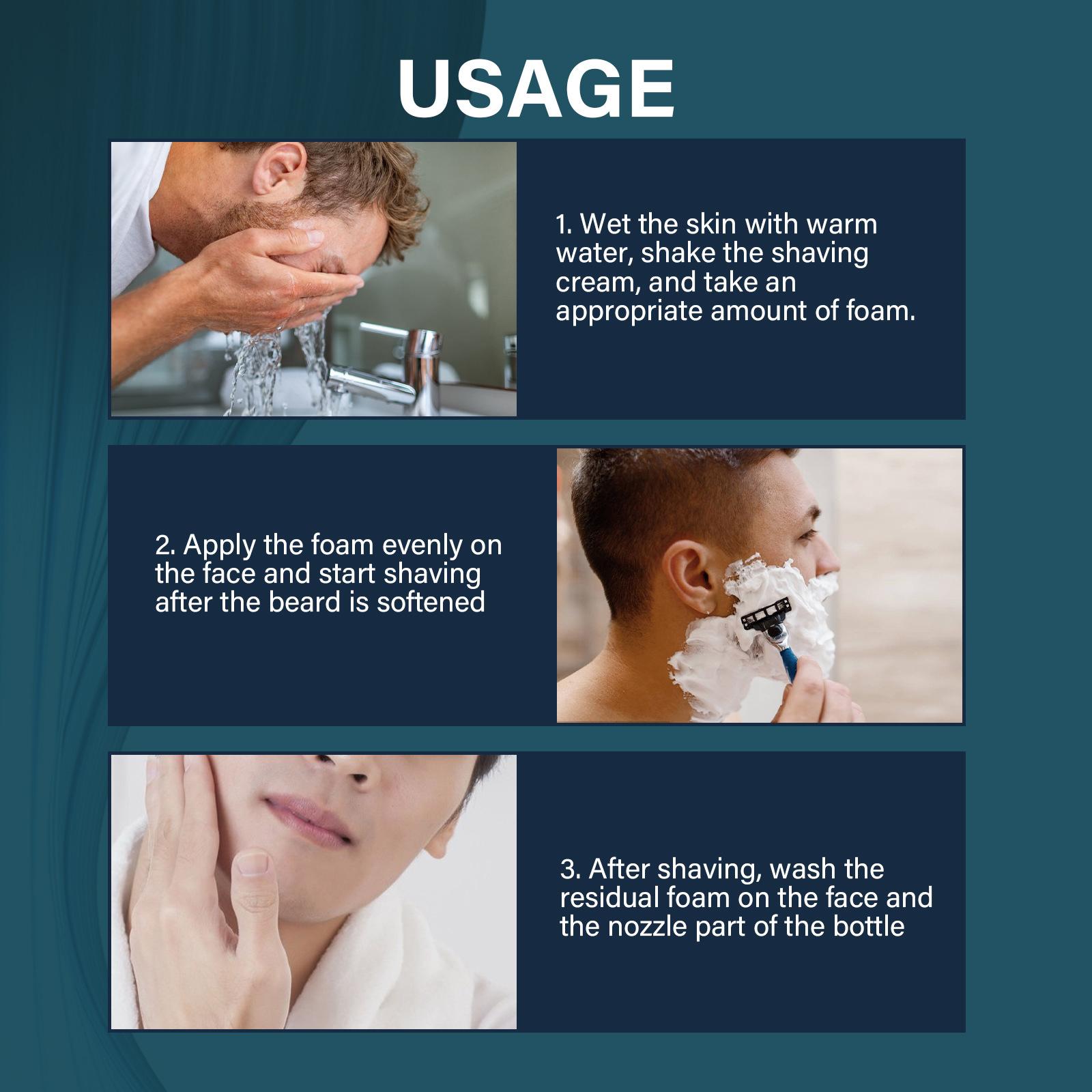 Soothing Shaving Foam for Men  – Men'S Grooming Facial recenzja i cena