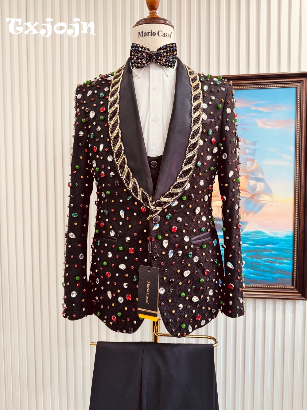 Elegant Crystal Business Suit  – Men'S Grooming Trends recenzja i cena
