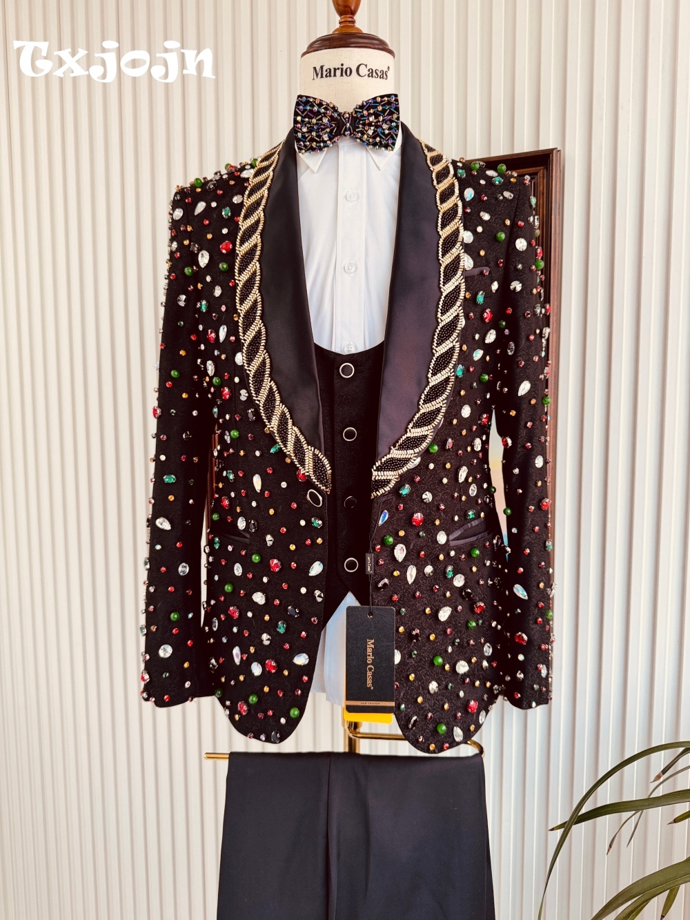 Elegant Crystal Business Suit  – Men'S Grooming Trends recenzja i cena