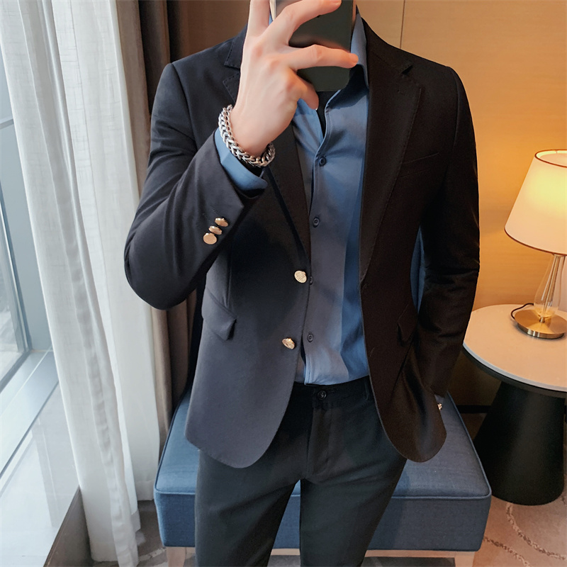 British Style Solid Color Blaz – Jack Men'S Grooming recenzja i cena