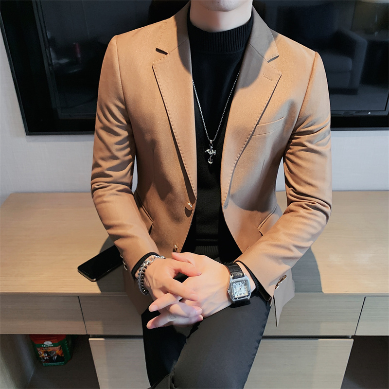 British Style Solid Color Blaz – Jack Men'S Grooming recenzja i cena