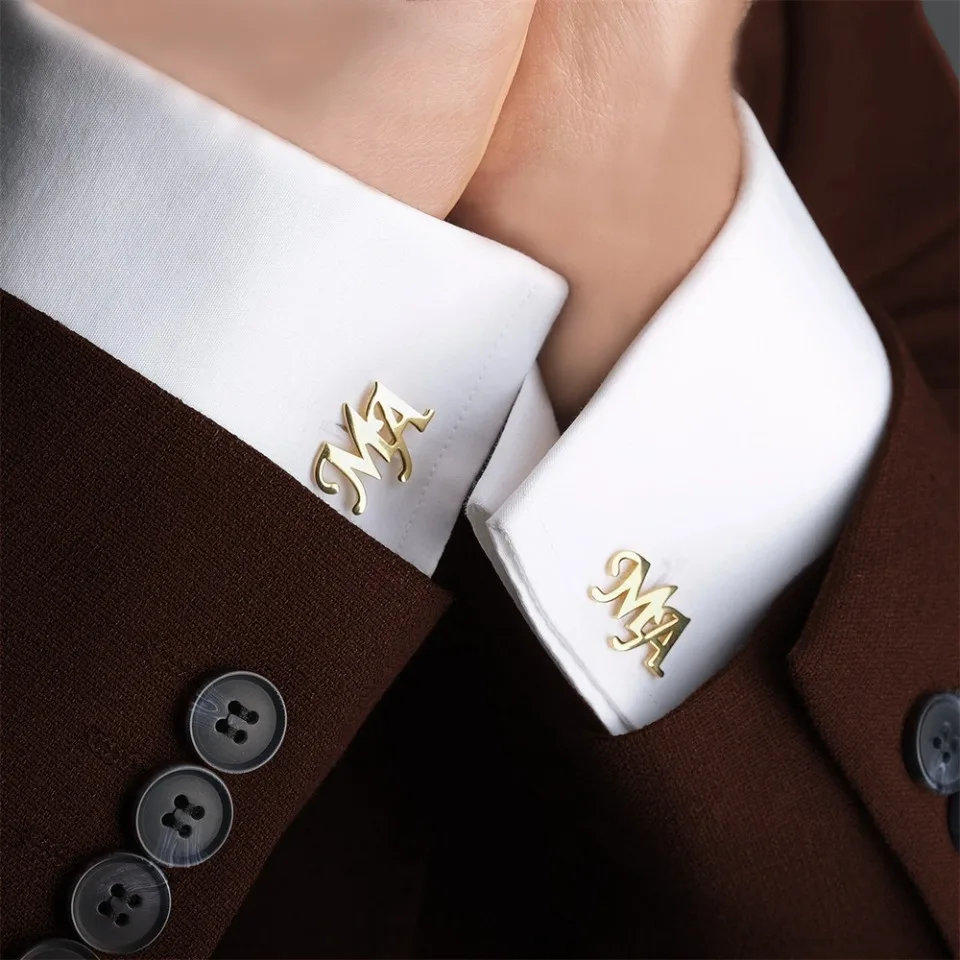 Customized Initial Letter Cuff – Men'S Grooming For Wedding recenzja i cena