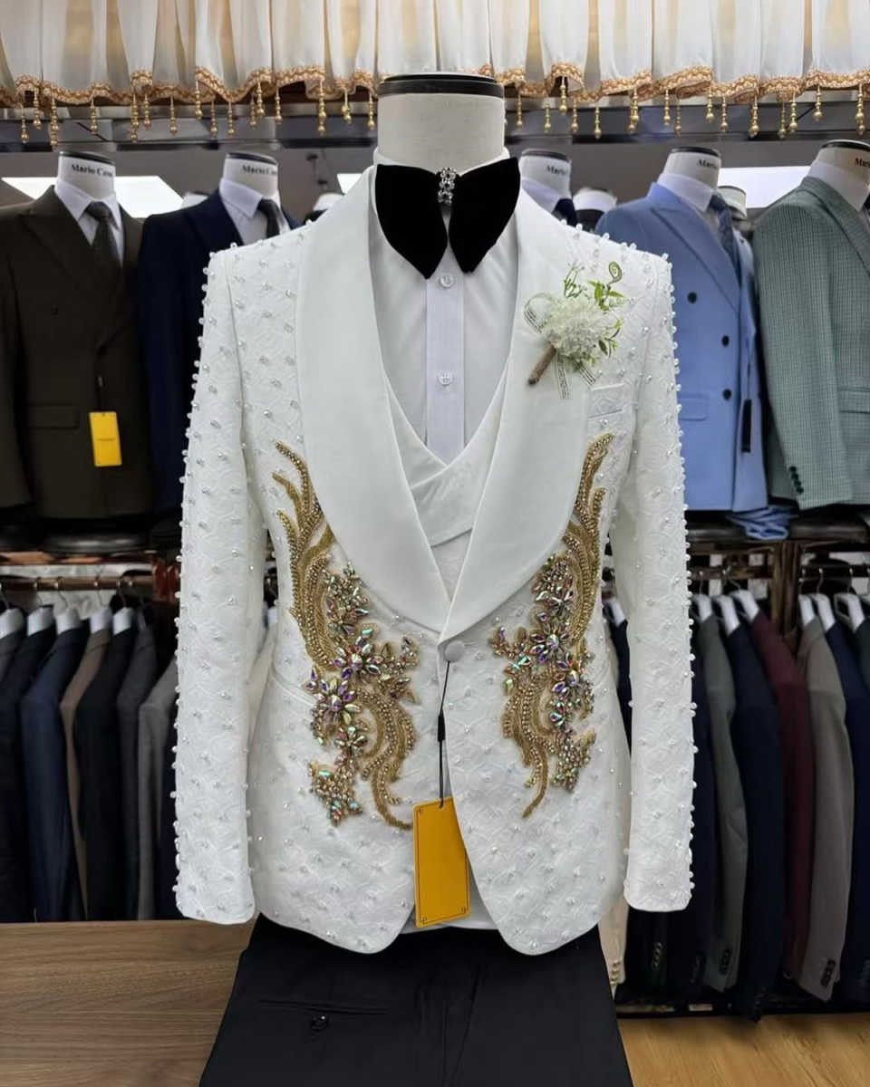 Real Picture Wedding Men Suits – Men'S Grooming Pictures recenzja i cena
