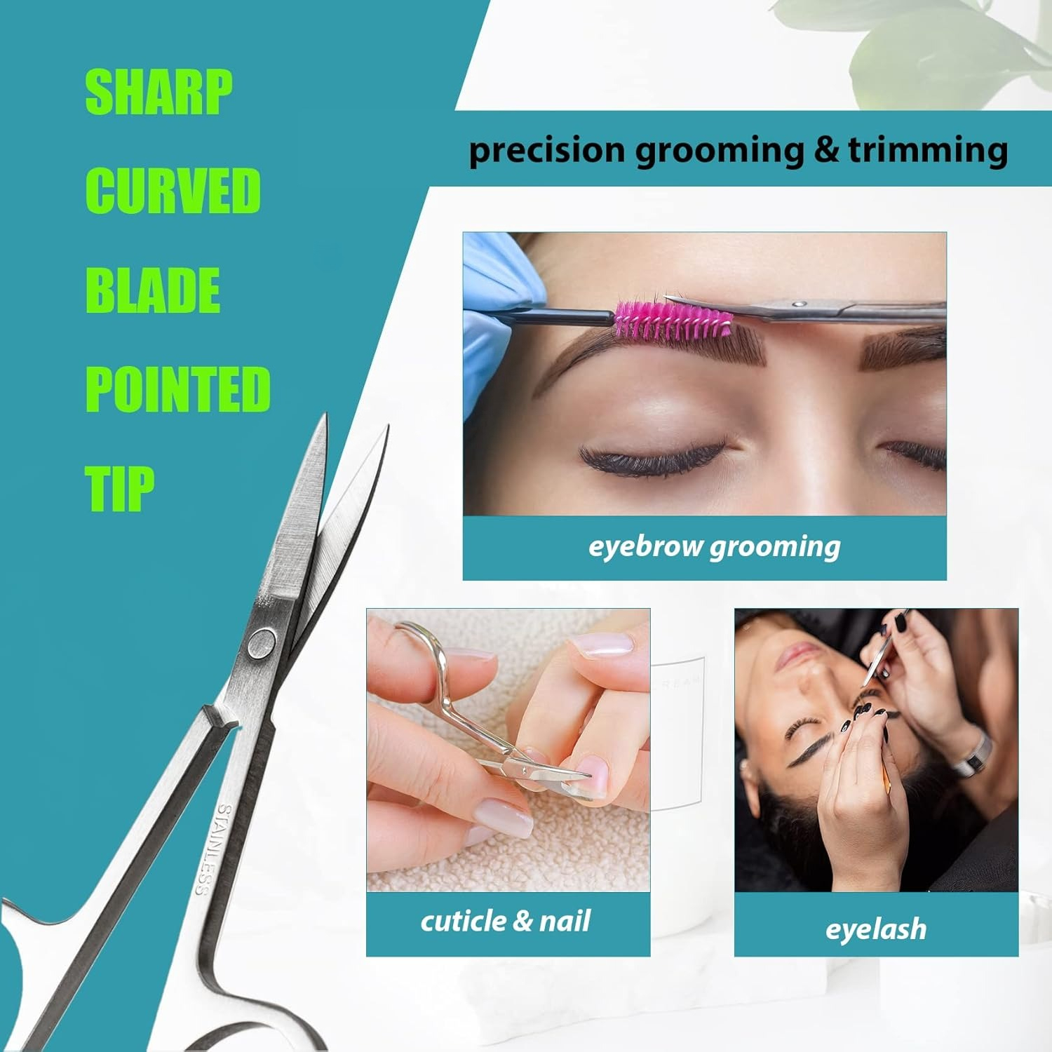 1/3 Pcs Facial Hair Small Groo – Grooming Men'S Eyebrows recenzja i cena