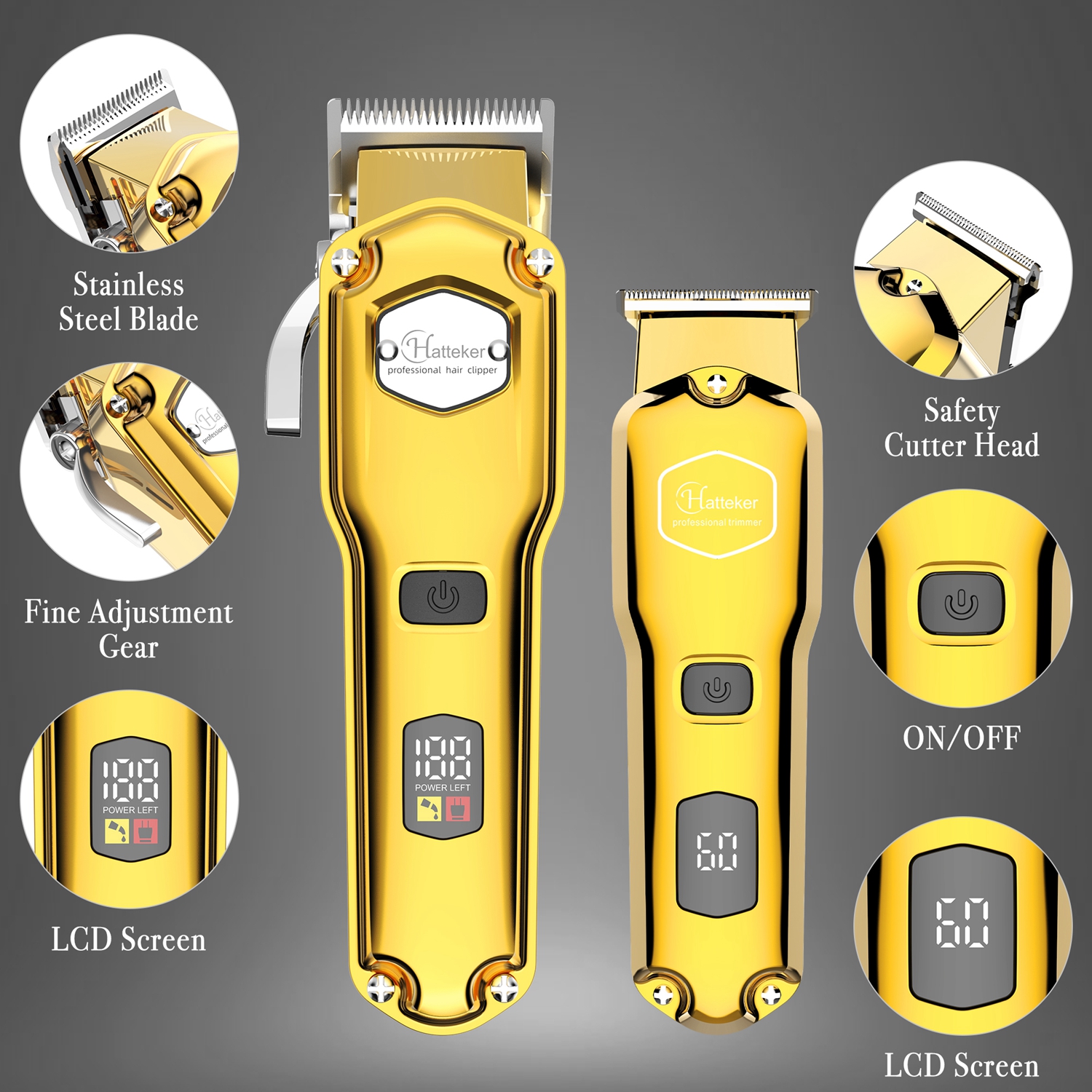 HATTEKER Professional Cordless – Men'S Grooming Room recenzja i cena