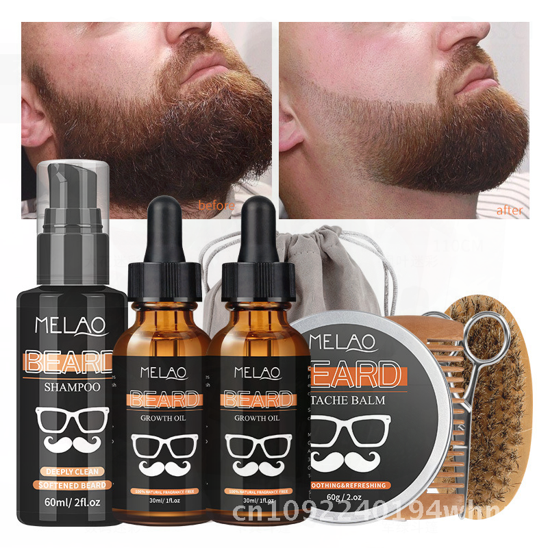 Men's 8-Piece Beard Care Kit - – Men'S Grooming Aftershave recenzja i cena
