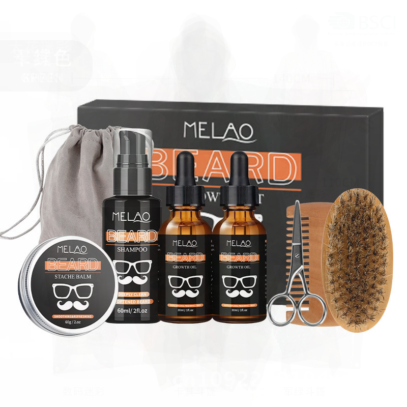 Men's 8-Piece Beard Care Kit - – Men'S Grooming Aftershave recenzja i cena