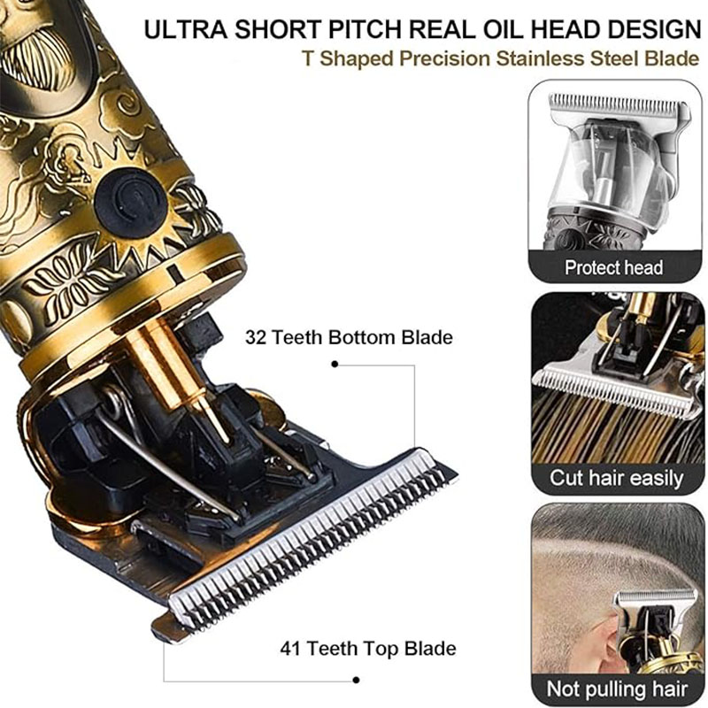2026 Vintage Mens Hair Clipper – Men'S Grooming Shaver recenzja i cena