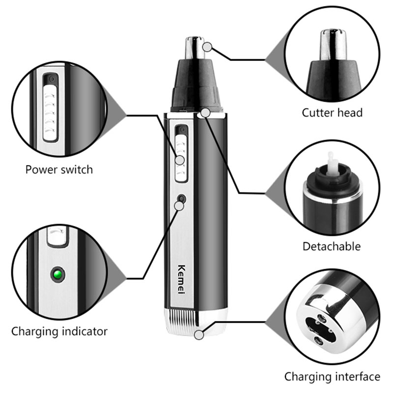 Keme 4in1 Nose Hair Trimmer Fo – Grooming Men'S Eyebrows recenzja i cena