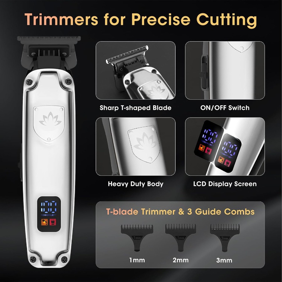 Cordless Hair Clippers for Men – Men'S Grooming Shaver recenzja i cena