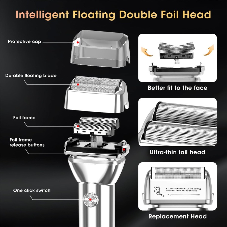 Cordless Hair Clippers for Men – Men'S Grooming Shaver recenzja i cena